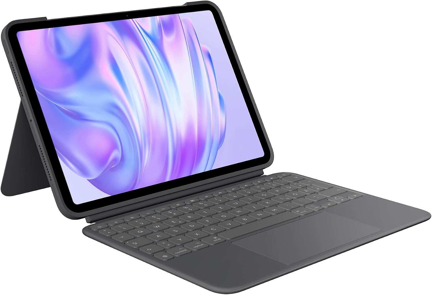 Detalle de Logitech Combo Touch für iPad Pro 11 Zoll (M4/M5, 2024–2025) – Tastatur-Case mit Hintergrundbeleuchtung und abnehmbare Tastatur