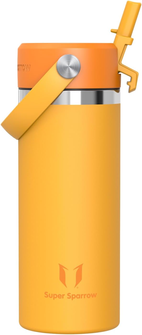 Detalle de Sparrow Botella Termica 500ml Boca Ancha Niño
