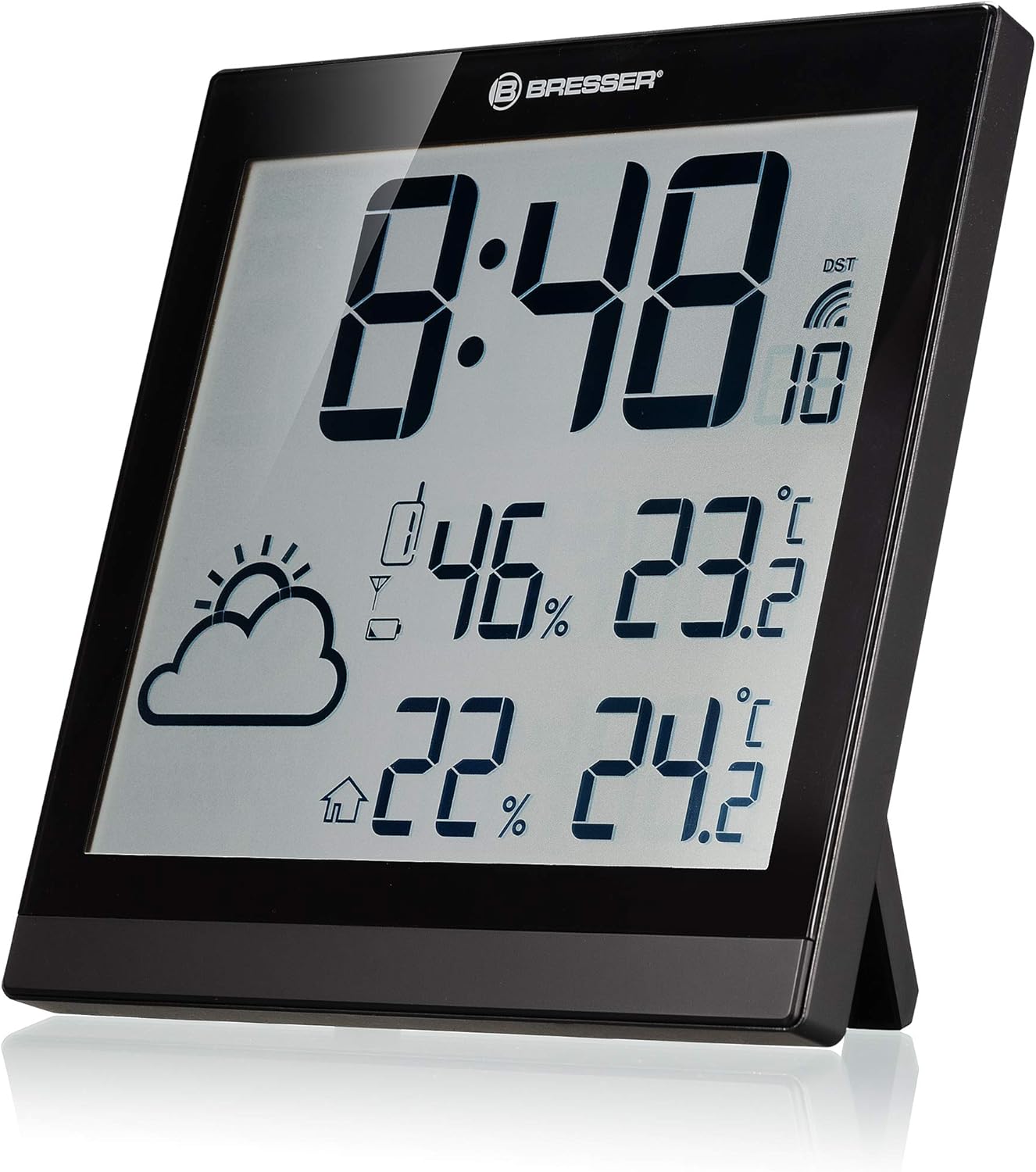 Thumbnail 2 de Bresser Wanduhr Wetterstation JC Funkuhr