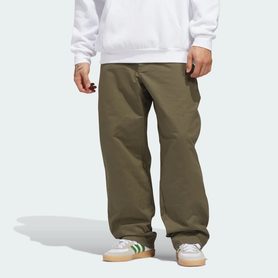Thumbnail 2 de Pantalón Skateboarding Chino de Adidas, color Verde