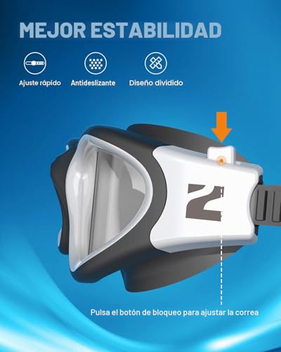 Thumbnail 5 de Gafas de natación ZIONOR G1SE: protección UV, antivaho y ajuste cómodo para todos