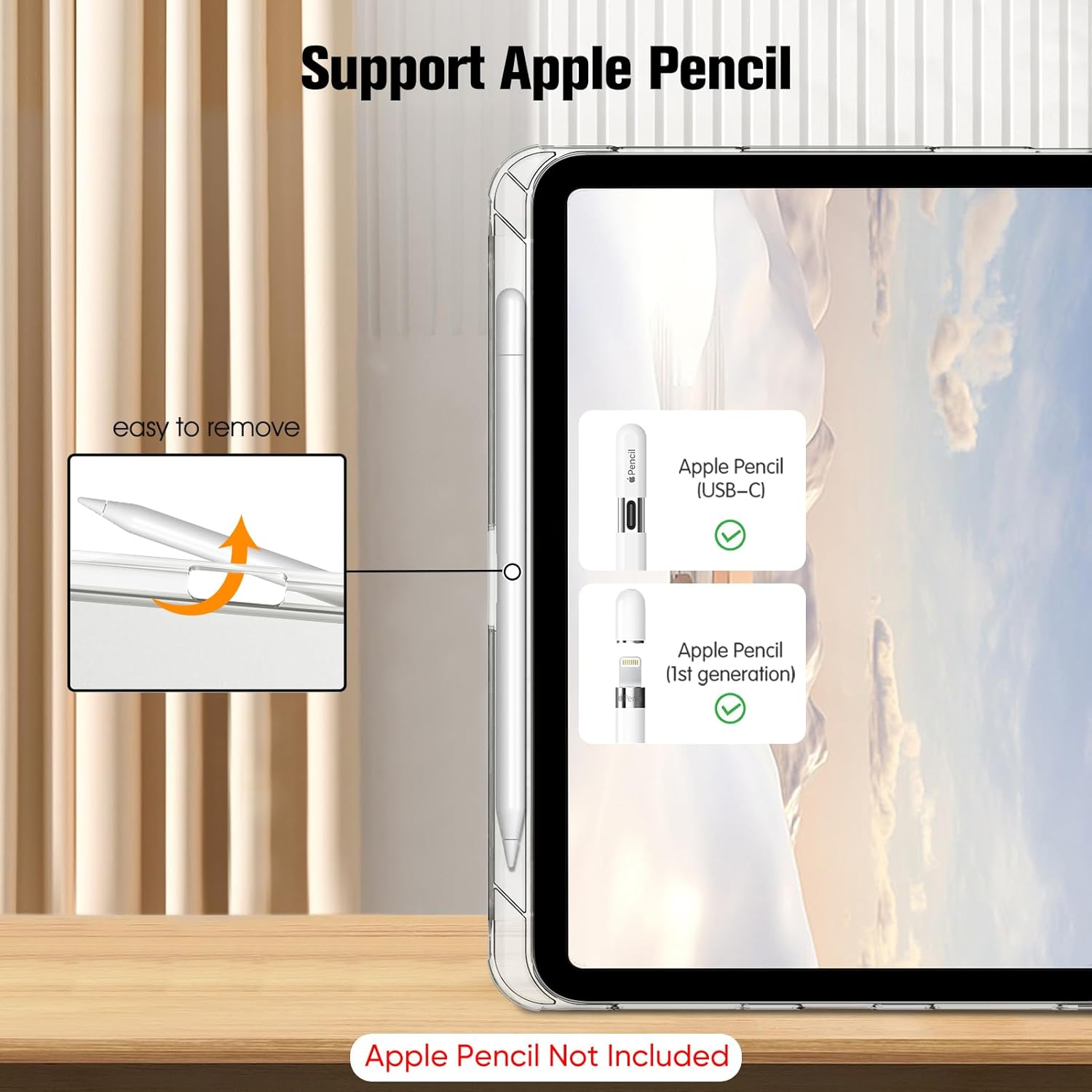 Thumbnail 4 de FINTIE Case & Screen Protector Set for iPad A16 (11th Gen) / iPad 10 (10.9-inch) with Pencil Holder, Trifold Stand & Auto Wake/Sleep