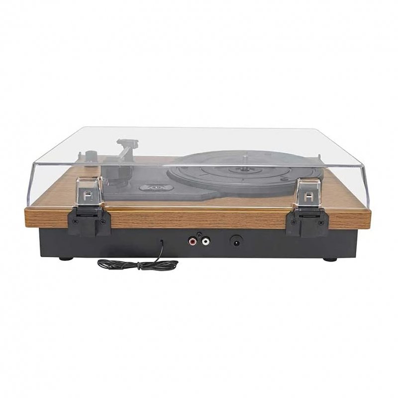 Detalle de Prixton Studio TS420 Tocadiscos Bluetooth Madera: retro y conectividad en un solo equipo
