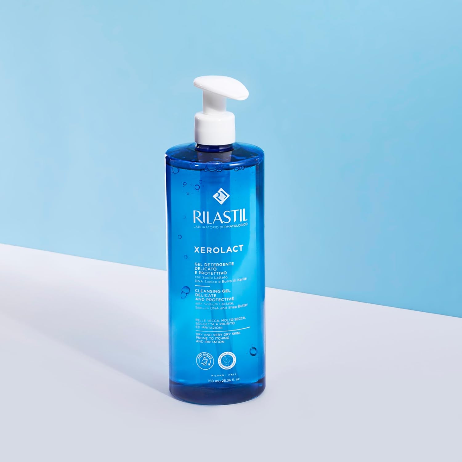 Detalle 2 de Xerolact Gel Detergente: protezione della pelle per neonati, bambini e adulti