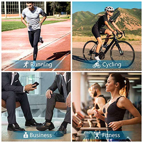 Thumbnail 5 de TANSTC Calcetines largos deportivos antideslizantes y antiampollas (6 pares) talla 39-42