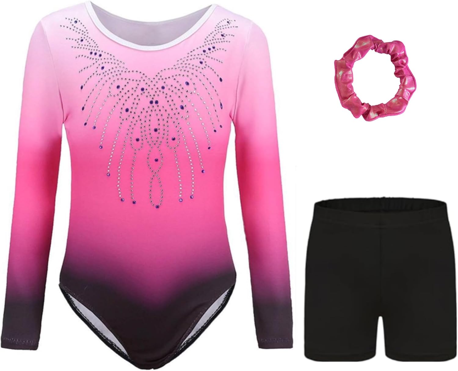 Kiscorpse Gymnastics Leotards Girls 5-12