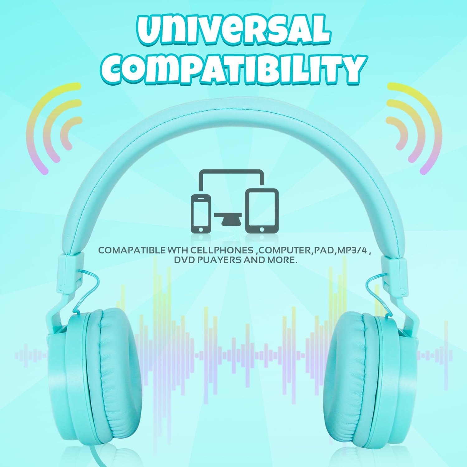 Thumbnail 3 de ONTA Kids Foldable Headphone