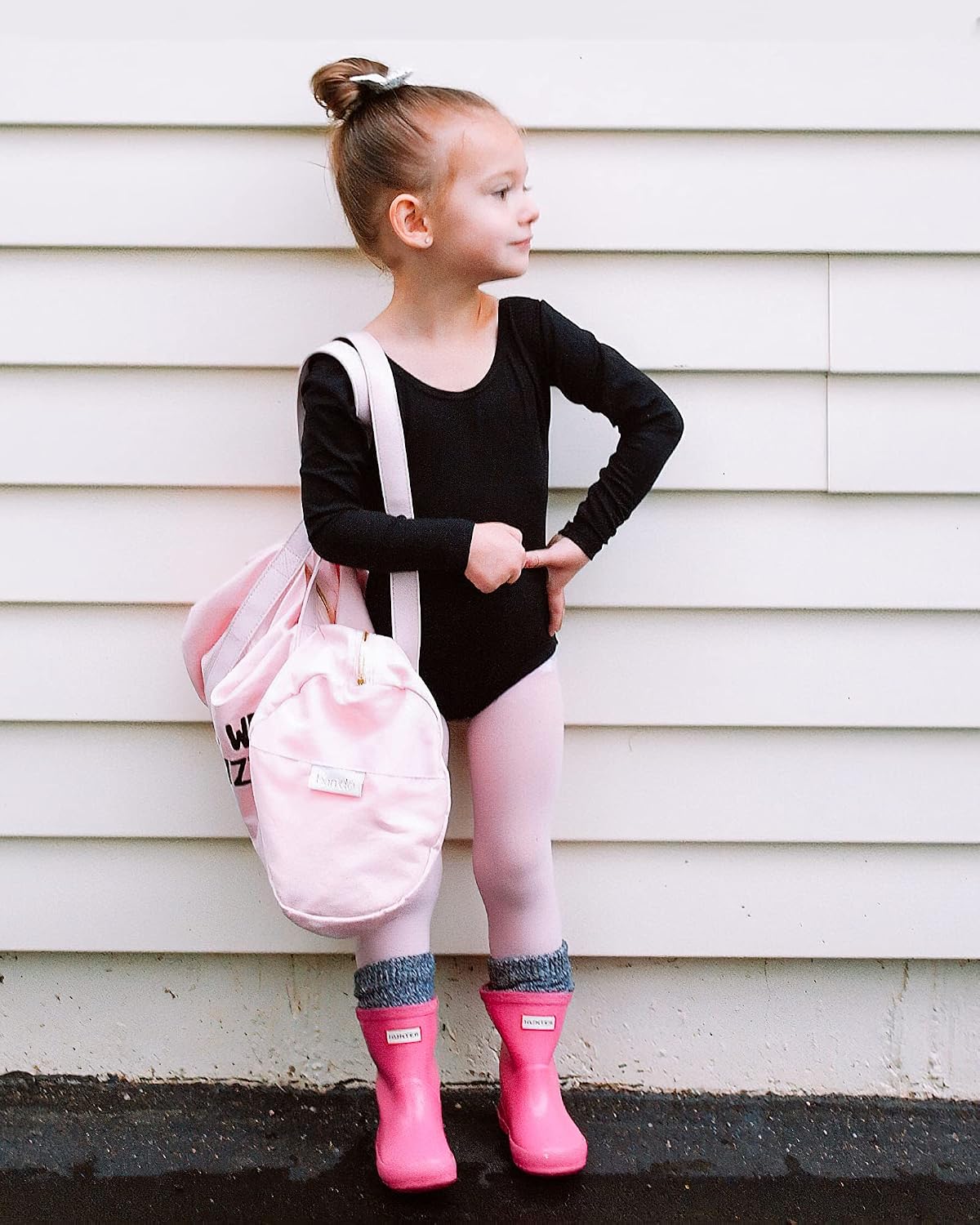 Detalle de STELLE Long Sleeve Ballet Leotard for Girls with Cotton Fabric and Full Lining