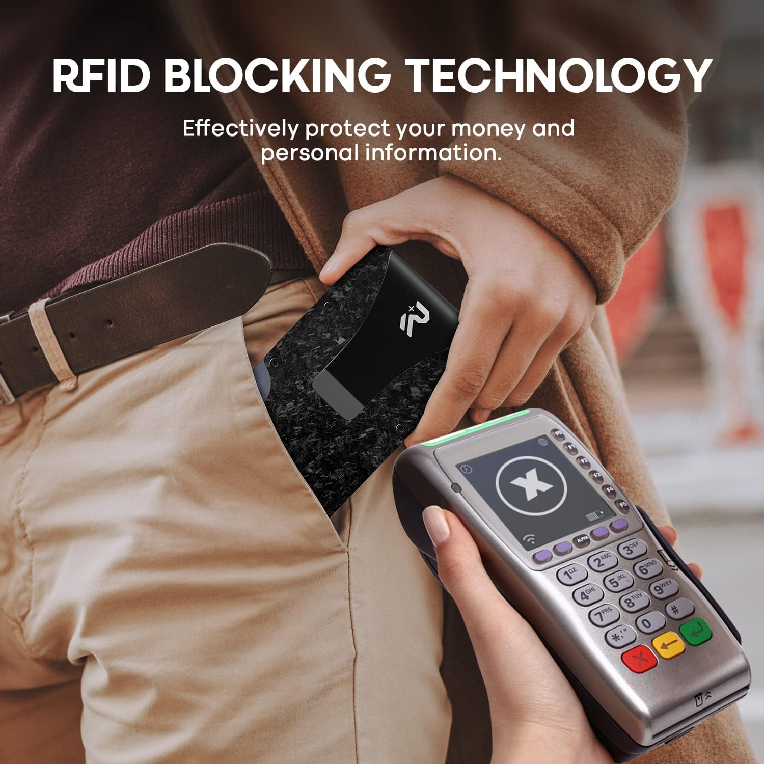Thumbnail 6 de RealPlus Card Holder RFID-blocking minimalist wallet