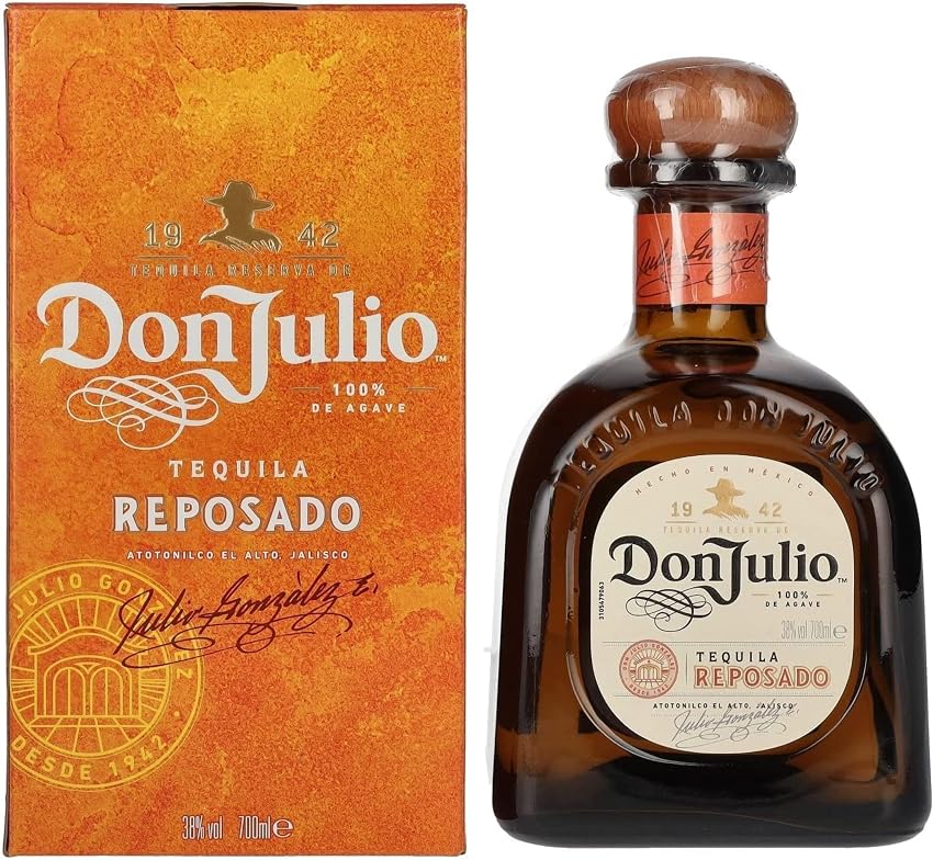 Detalle de Don Julio tequila reposado 700 ml