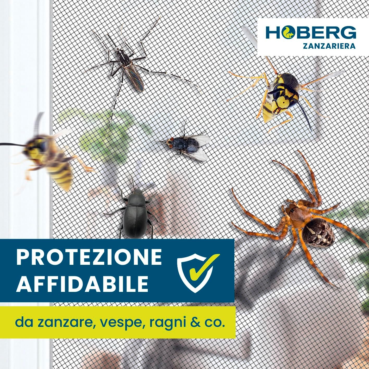 Thumbnail 3 de Hoberg Zanzariera magnetica per carrello da campeggio 60 x 180 cm: protezione energentica per caravan