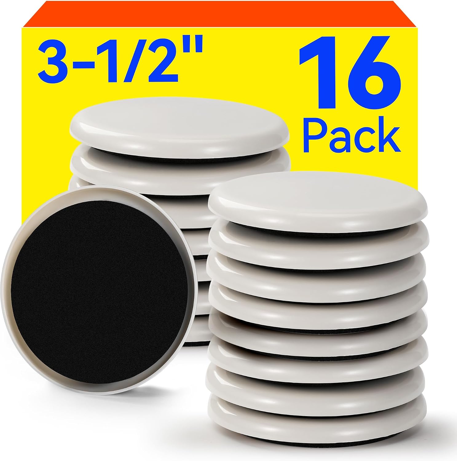Detalle de Shnbxtnd Furniture Lifter Tool Furniture Sliders, Reusable 16-Pack for Floors