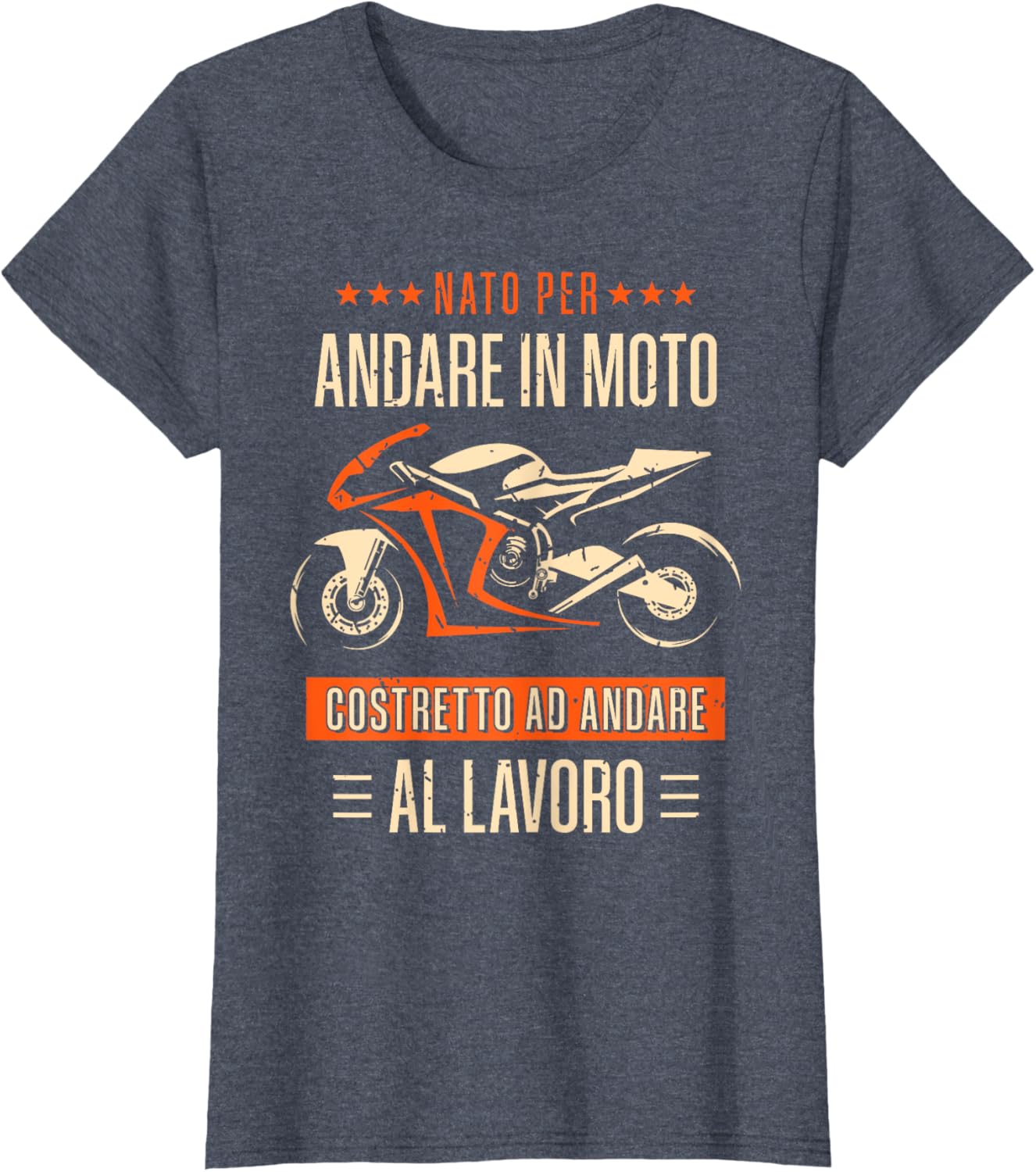 Detalle 2 de Motociclista Motociclismo Regalo Moto Maglietta – stile casual e passione per la moto