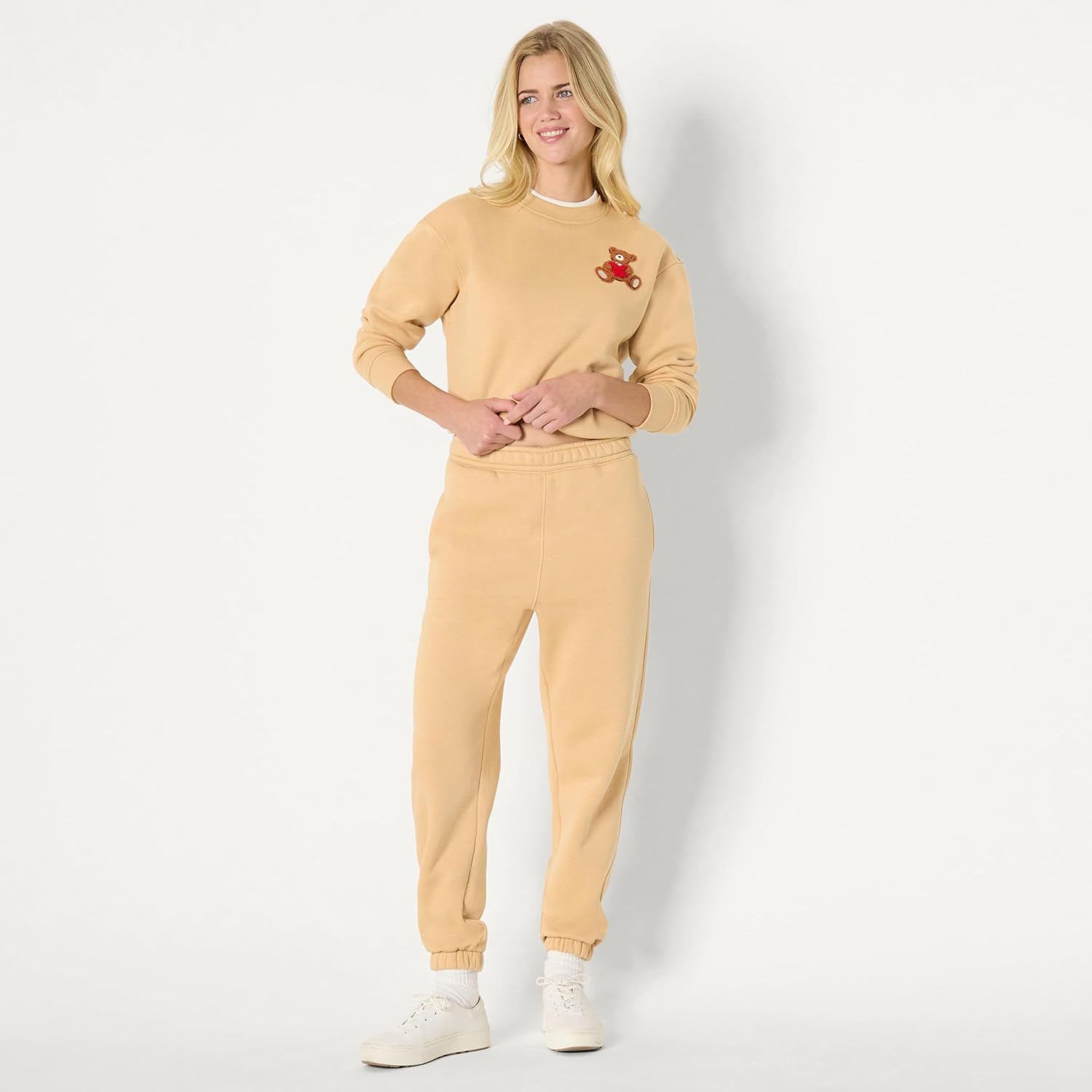 Thumbnail 3 de Amazon Essentials donna jogger a vita alta con vestibilità rilassata (in felpa spazzolata interna)