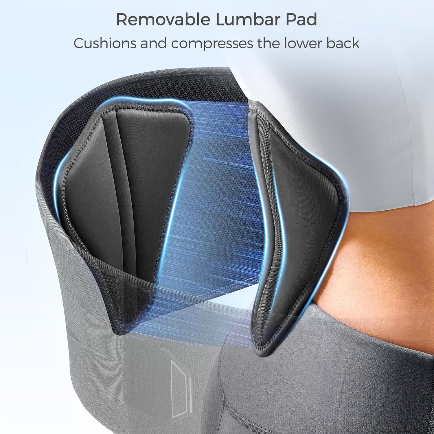 Thumbnail 4 de FREETOO Back Brace Lumbar Support Belt for Sciatica 🩺