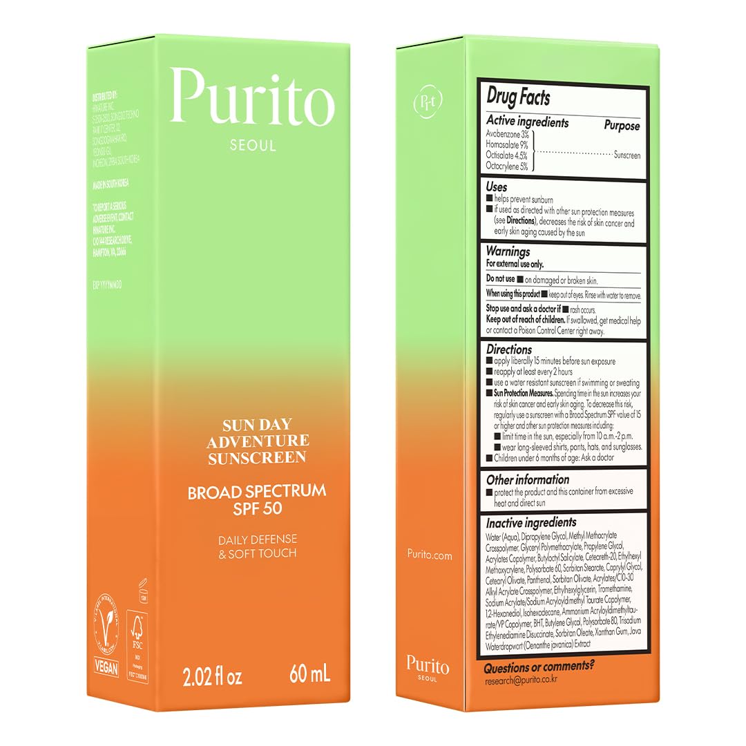 Thumbnail 6 de PURITO Sunscreen SPF 50, 50mL ⚡