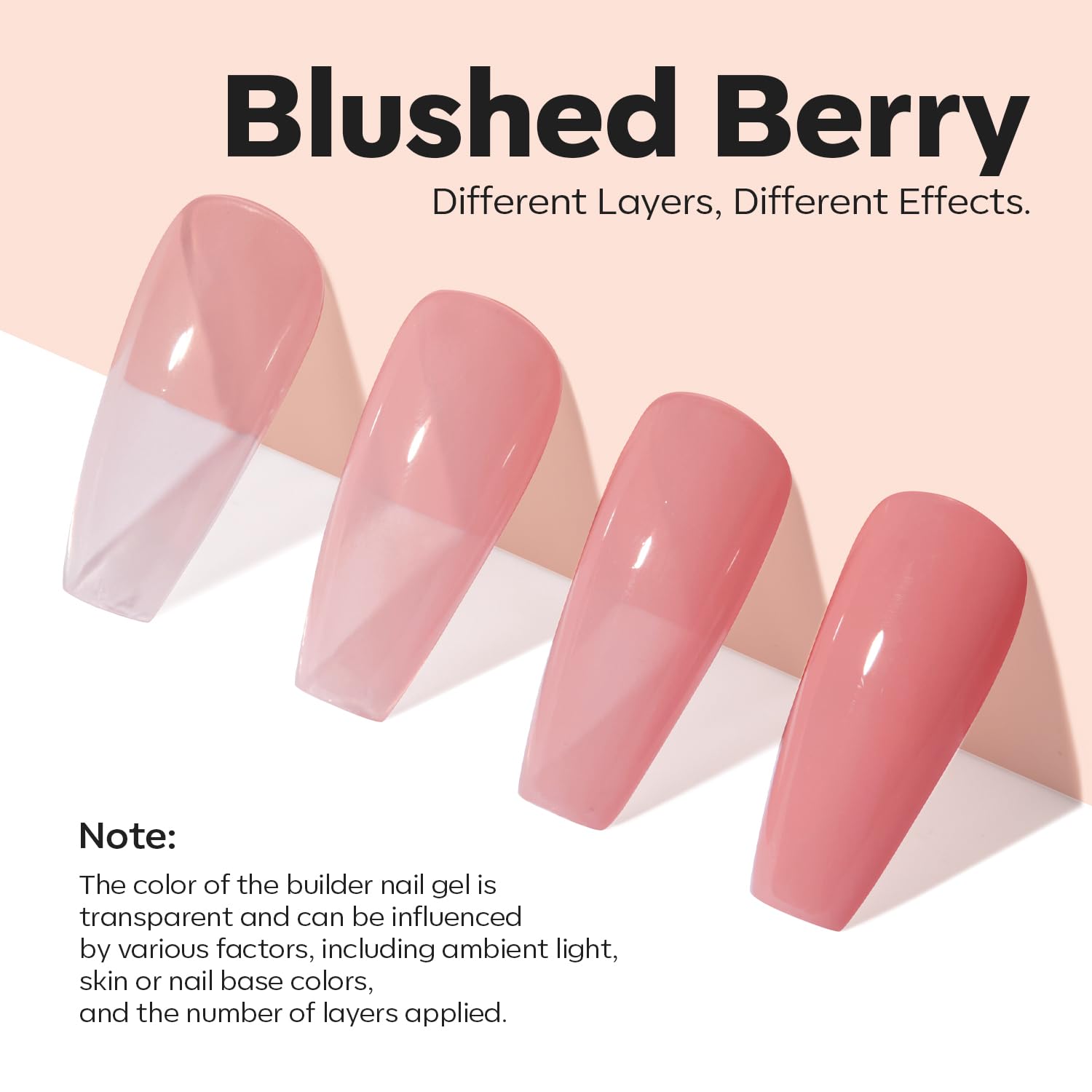Detalle de Modelones Nail Strengthener and Growth – Blushed Berry