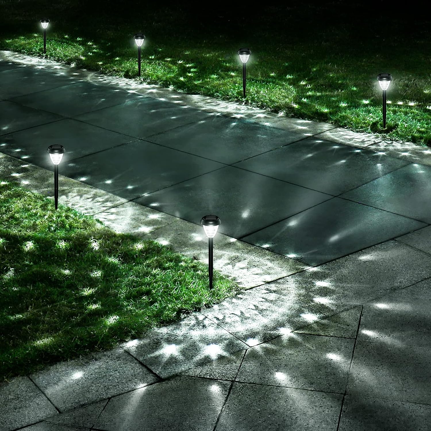 Detalle de URAGO Solar Pathway Lights 10-Pack