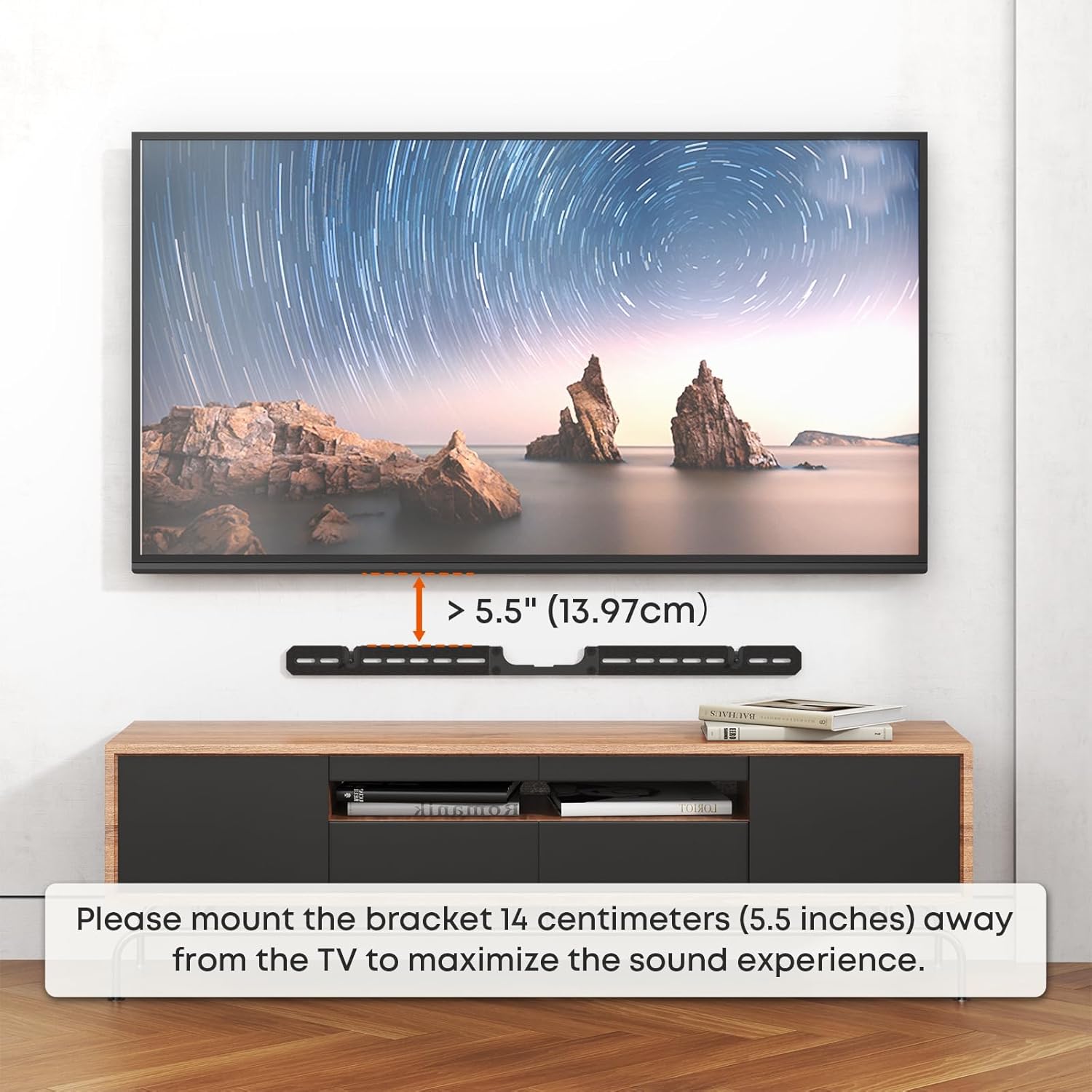Thumbnail 6 de PUTORSEN Soundbar Wall Mount for Sonos Arc & Arc Ultra