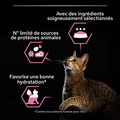 Thumbnail 7 de PRO PLAN Adulte Delicate Digestion Dinde Poisson Sauce - 10 sachets de 85 g