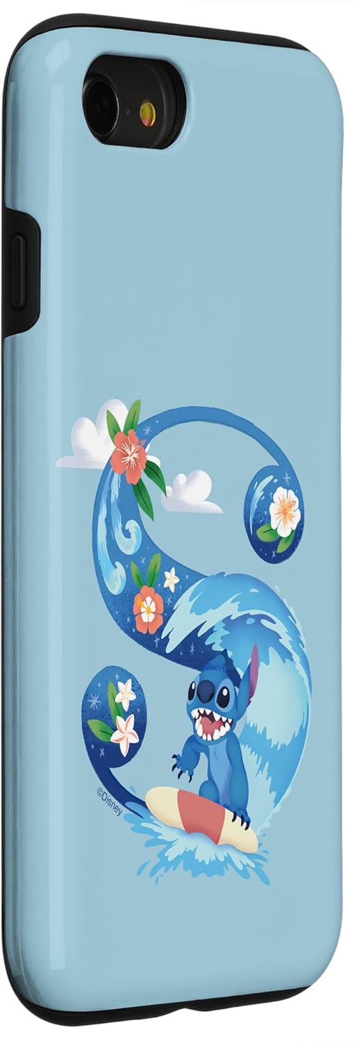 Thumbnail 2 de Disney Monogramme Lilo & Stitch — Étui Lettre S pour Stitch, pour iPhone SE (2020) / 7 / 8