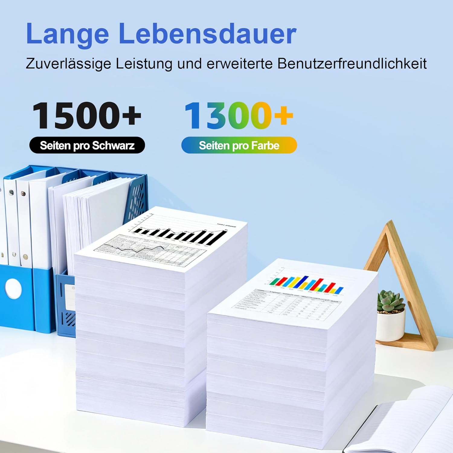 Thumbnail 2 de ONLYU PG 545XL CL546XL Tintenpatronen 400 Seiten 🖨️