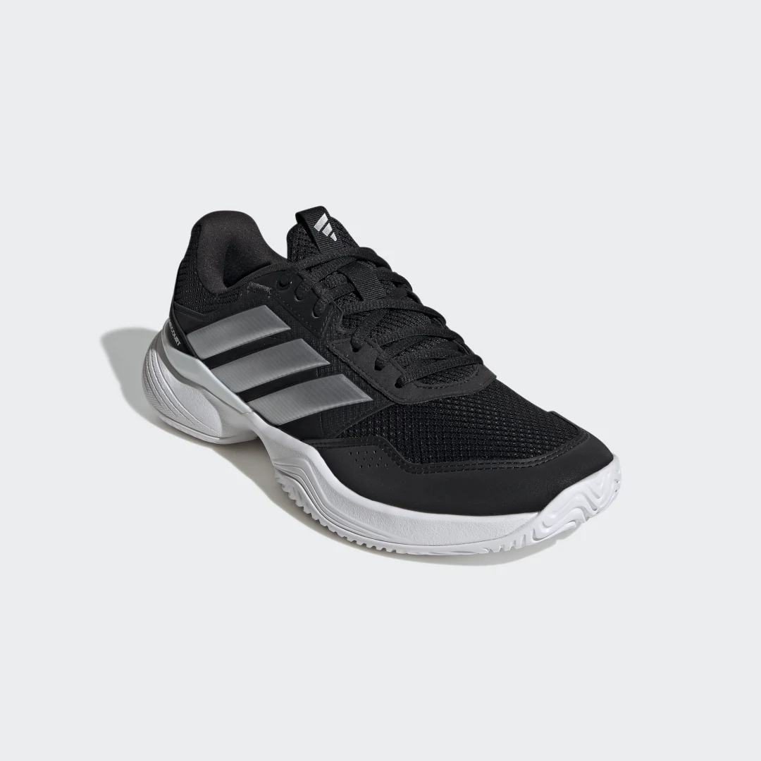 Detalle 2 de Adidas GameCourt 3: Zapatilla de tenis para todas las pistas (negro)