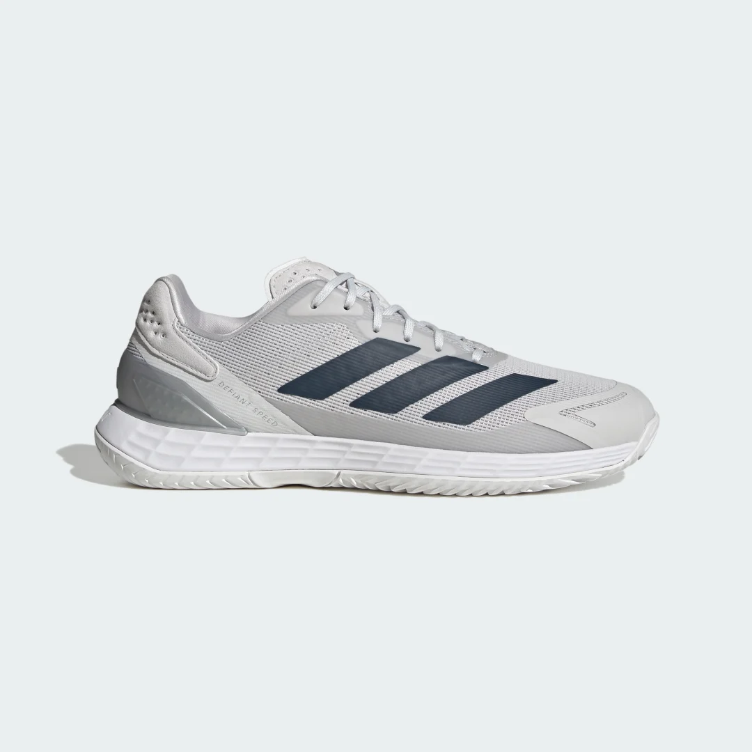 Detalle de Zapatilla Defiant Speed 2 Tennis de Adidas – Gris: equilibrio entre agilidad y soporte