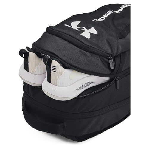 Detalle 2 de Under Armour Hustle 6.0 Backpack (Unisex) - 002 Black, OSFM