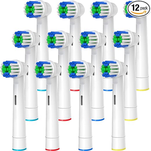 Detalle de GENKENT Recambios Oral B - 12 Cepillos Profesionales 🦷