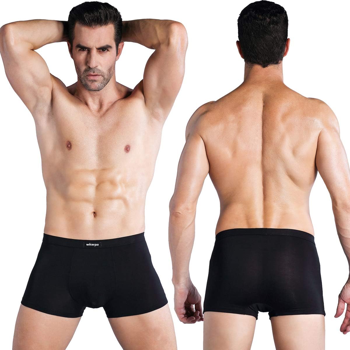 Detalle 2 de wirarpa Men's Breathable Modal Microfiber Trunks multipack