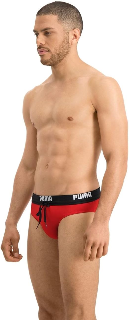 Detalle de PUMA Brief 100000026 Costumi da Bagno Uomo: Comfort sostenibile e stile essenziale