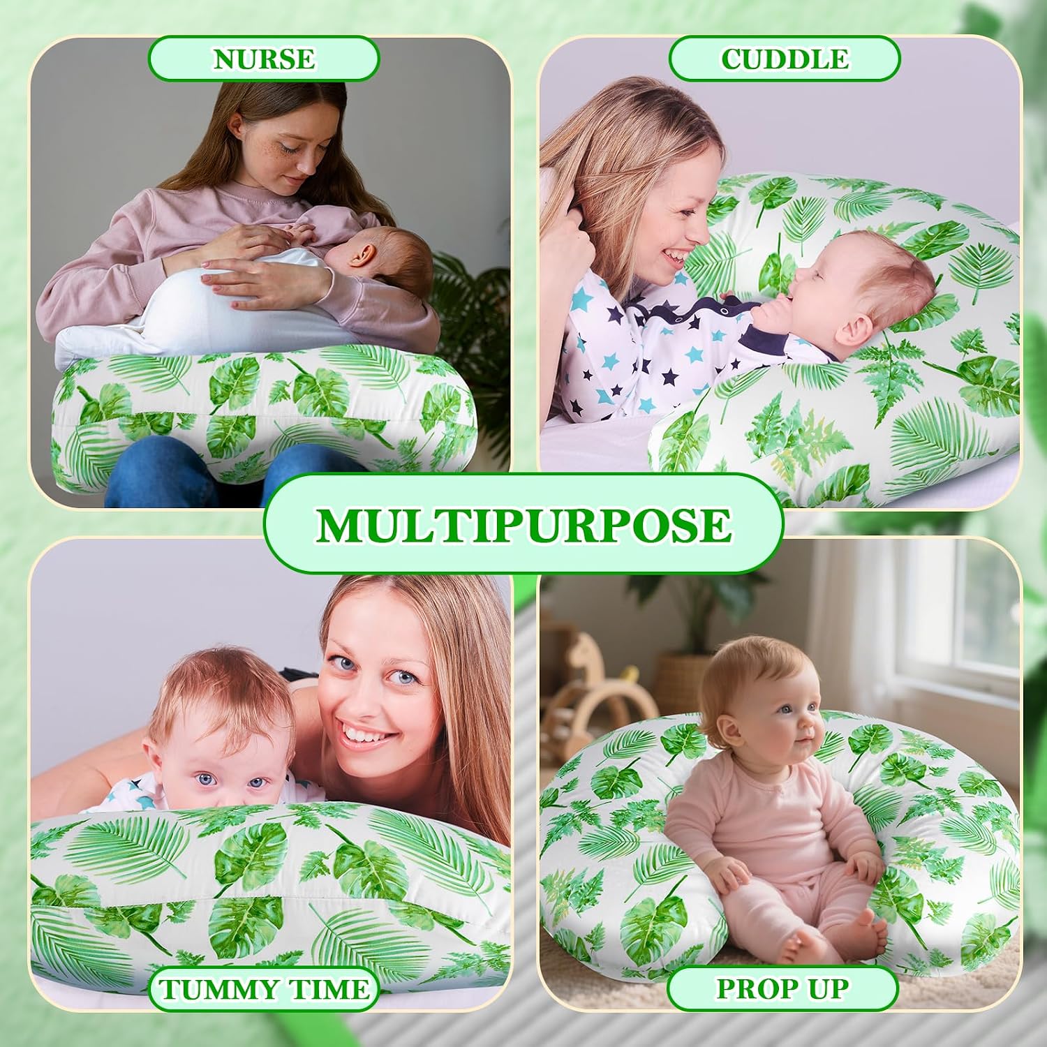 Detalle de LLCJYYCY NP001 Nursing Pillow with Breathable Filling and Cotton Cover