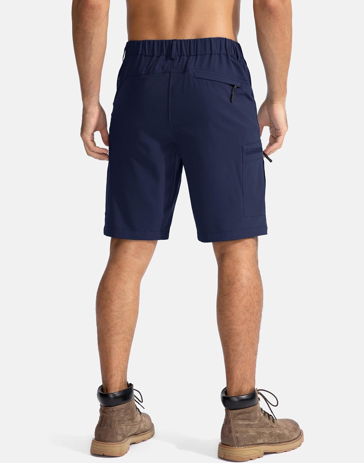 Detalle de Pudolla Men's Hiking Cargo Shorts 9"