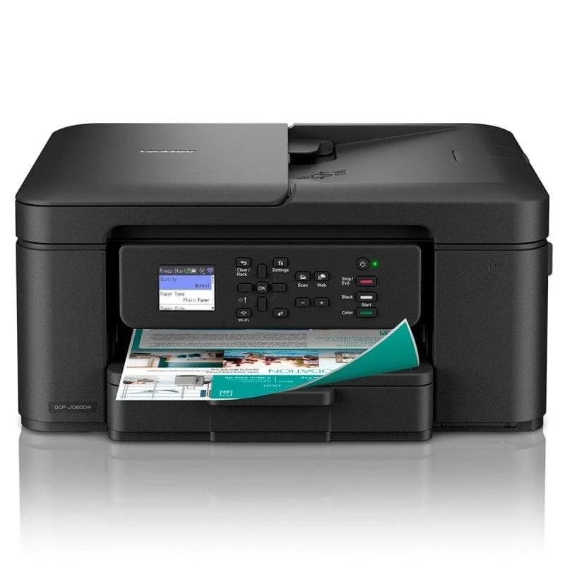 Detalle de Brother DCP-J1360DW: Impresora multifunción a color con inyección de tinta, WiFi y dúplex