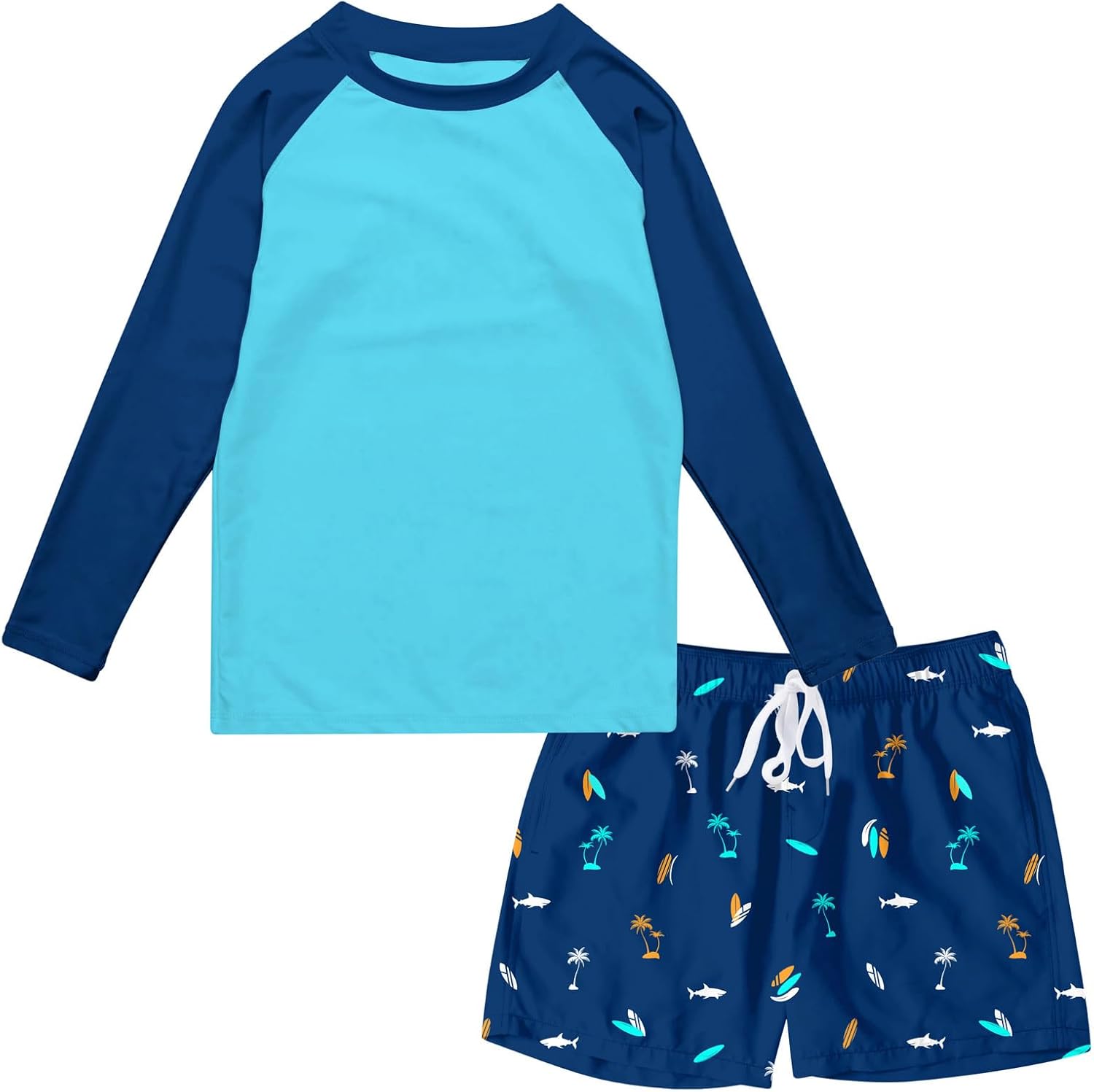 Thumbnail 6 de Kids4ever Boys Long Sleeve UV Swim Set (Two Pieces) for 4–12 Years