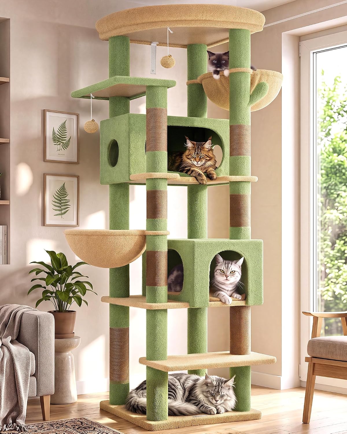 Detalle de Globlazer 74-Inch Cat Tree