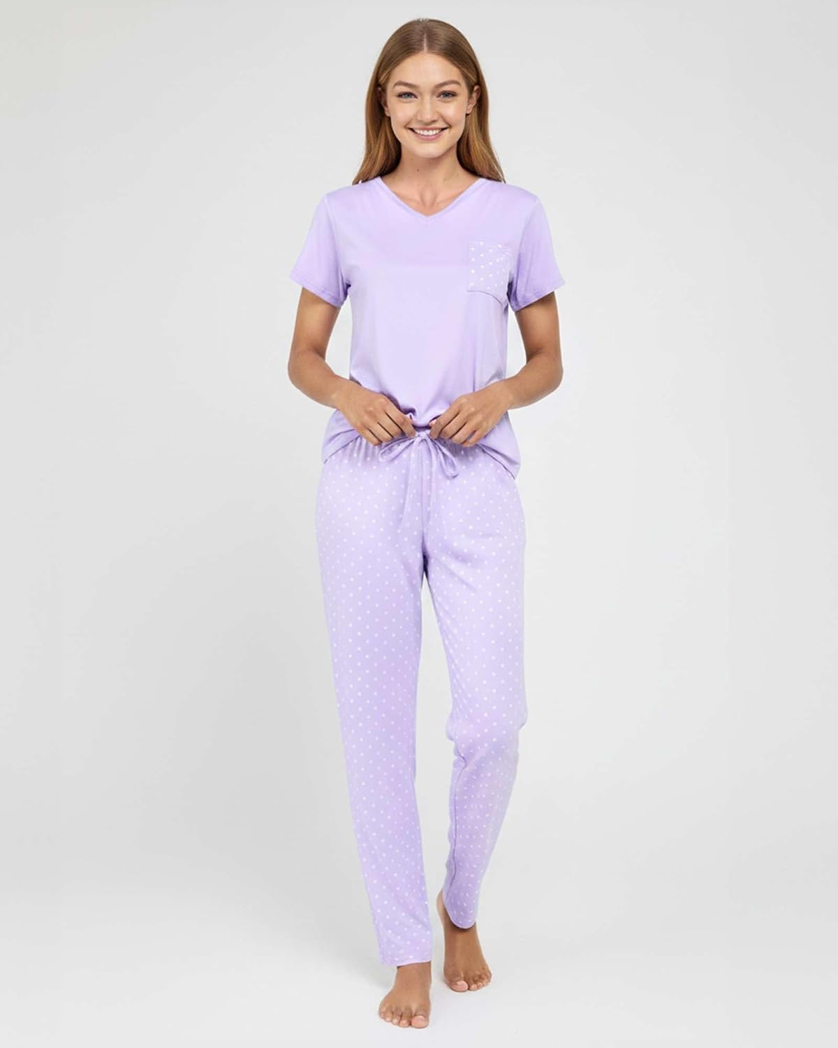 Thumbnail 4 de Real Essentials 2 Pack Women's Pajama Sets