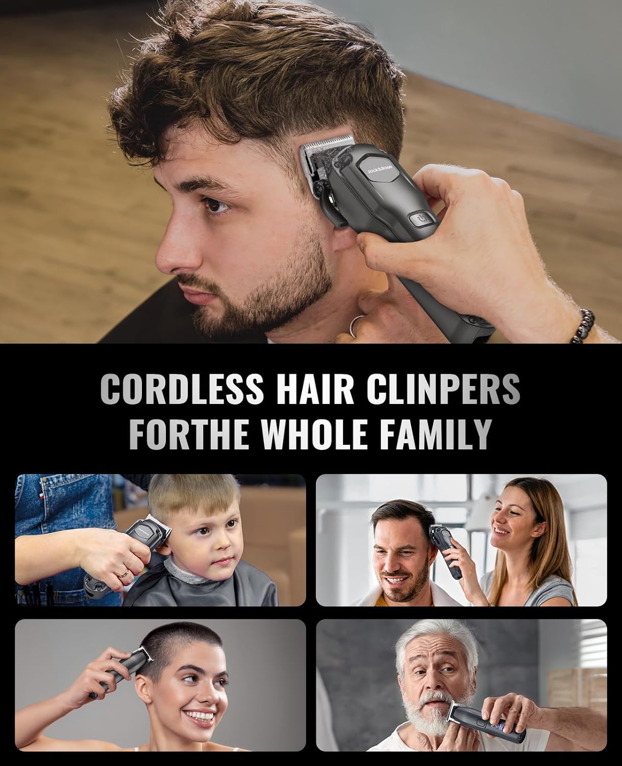 Thumbnail 1 de Jack & Rose Cordless Hair Clipper Set
