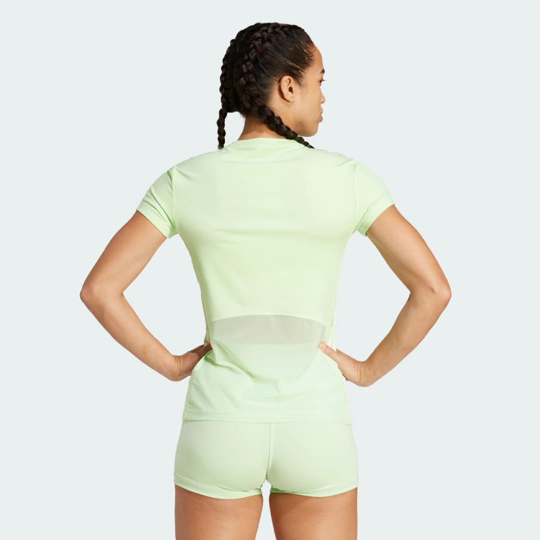 Thumbnail 1 de Camiseta Hyperglam Training de Adidas – Verde
