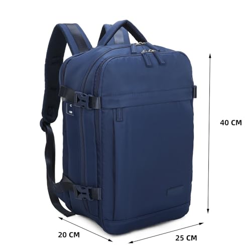 Thumbnail 1 de RAYKONG Mochila cabina Ryanair 40x20x25 cm (20L) impermeable para portátil de 14” y cable