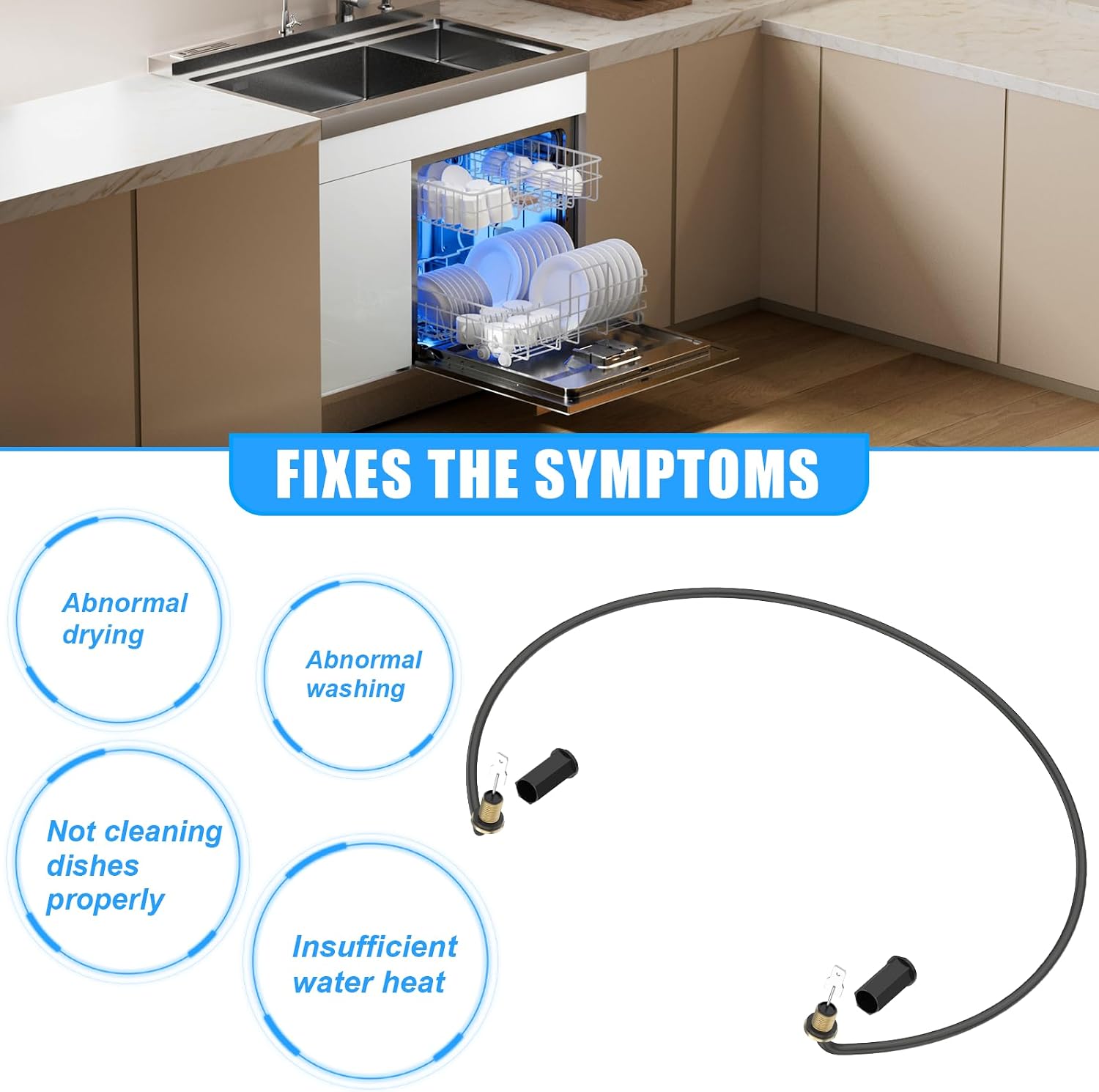 Thumbnail 5 de YEECHUN DD81-02148A Dishwasher Heating Element for Samsung Models