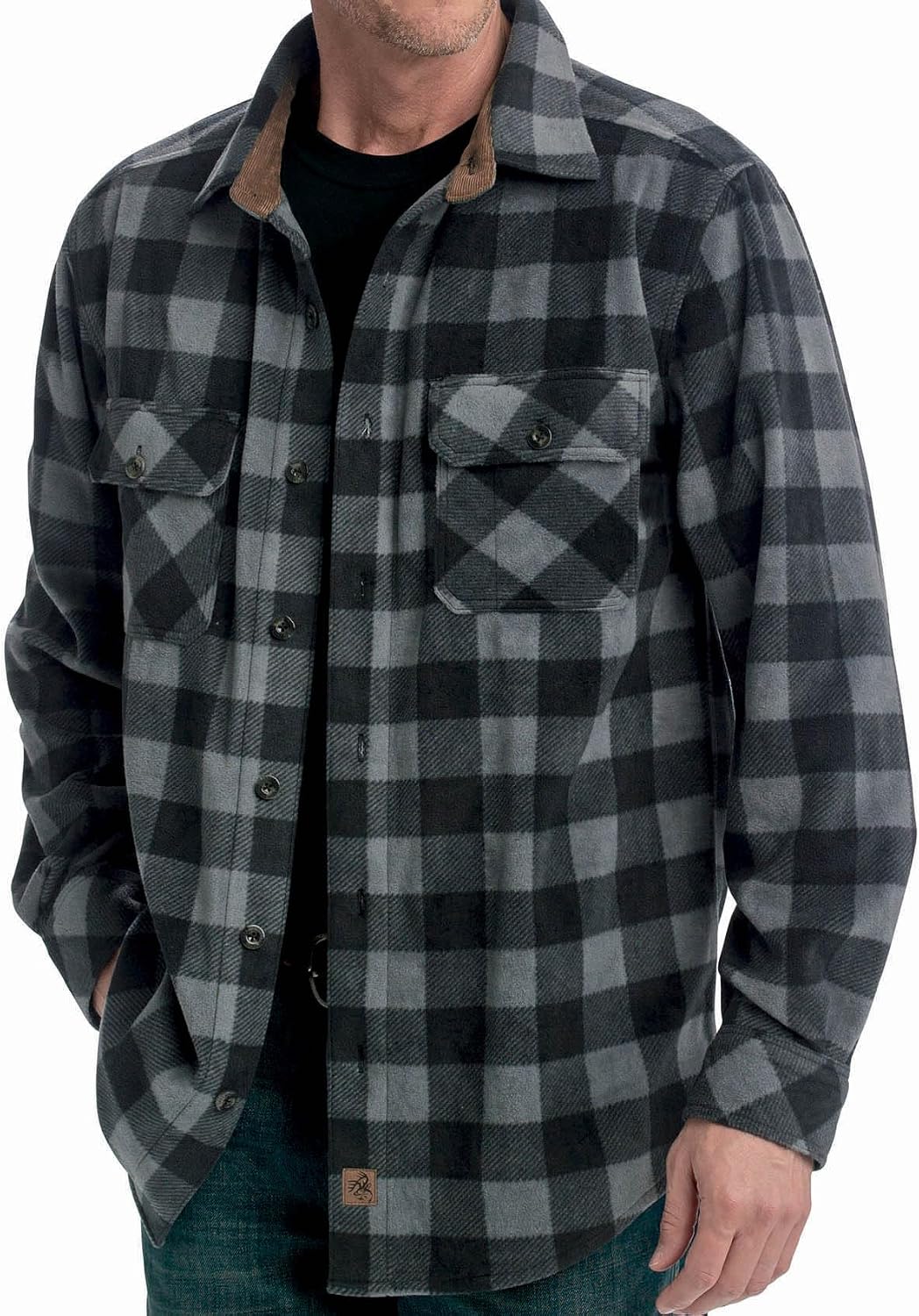 Thumbnail 1 de Legendary Whitetails Men's Long Sleeve Fleece Button-Up Shirt
