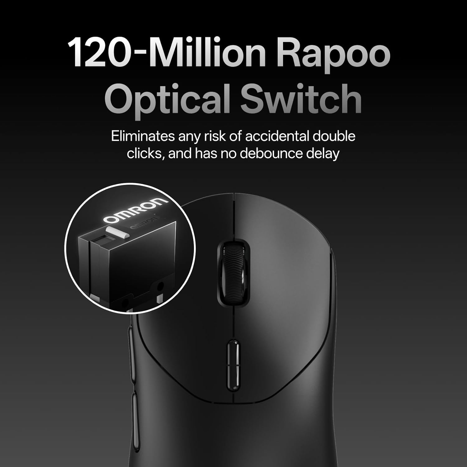 Thumbnail 5 de Rapoo VT2 MAX Wireless Gaming Mouse (True 8K, 53g, up to 750 hours, 10 programmable buttons)