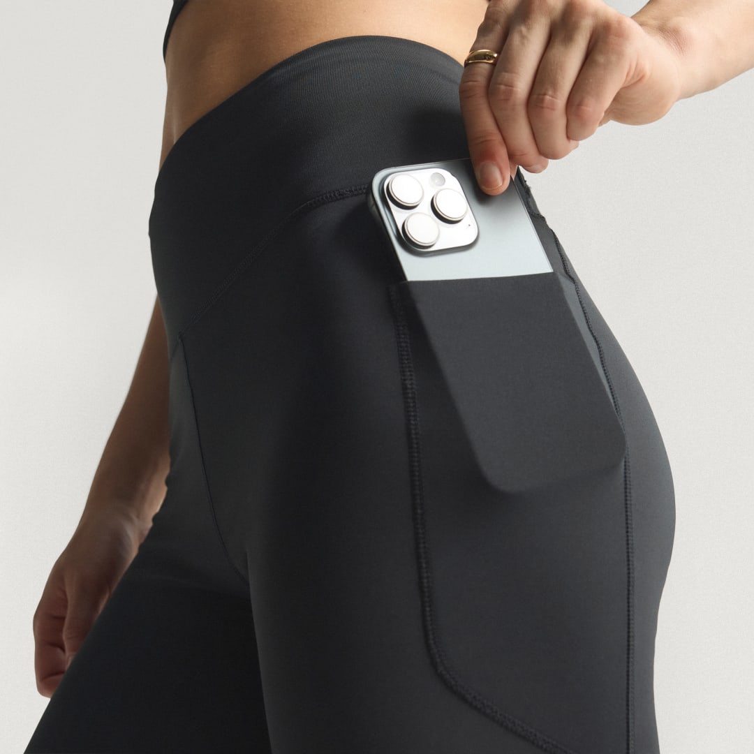 Detalle de Mallas de running Adi365 CLIMAWARM+ de Adidas en Negro