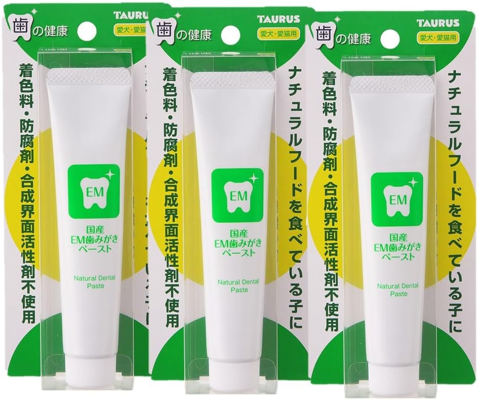 Detalle de トーラス 国産EM歯みがきペースト 35g 犬・猫用、全成長期向け