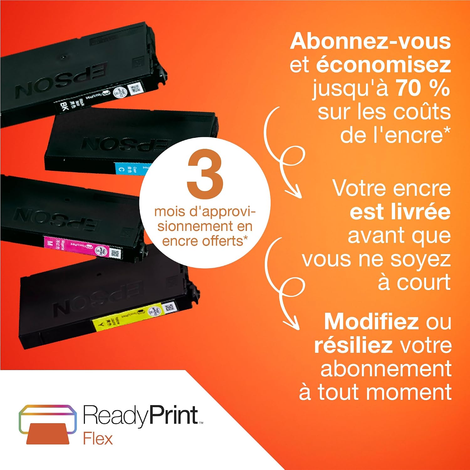 Thumbnail 3 de EPSON WorkForce WF-3820DWF — Imprimante multifonction A4 pour bureau à domicile et PME