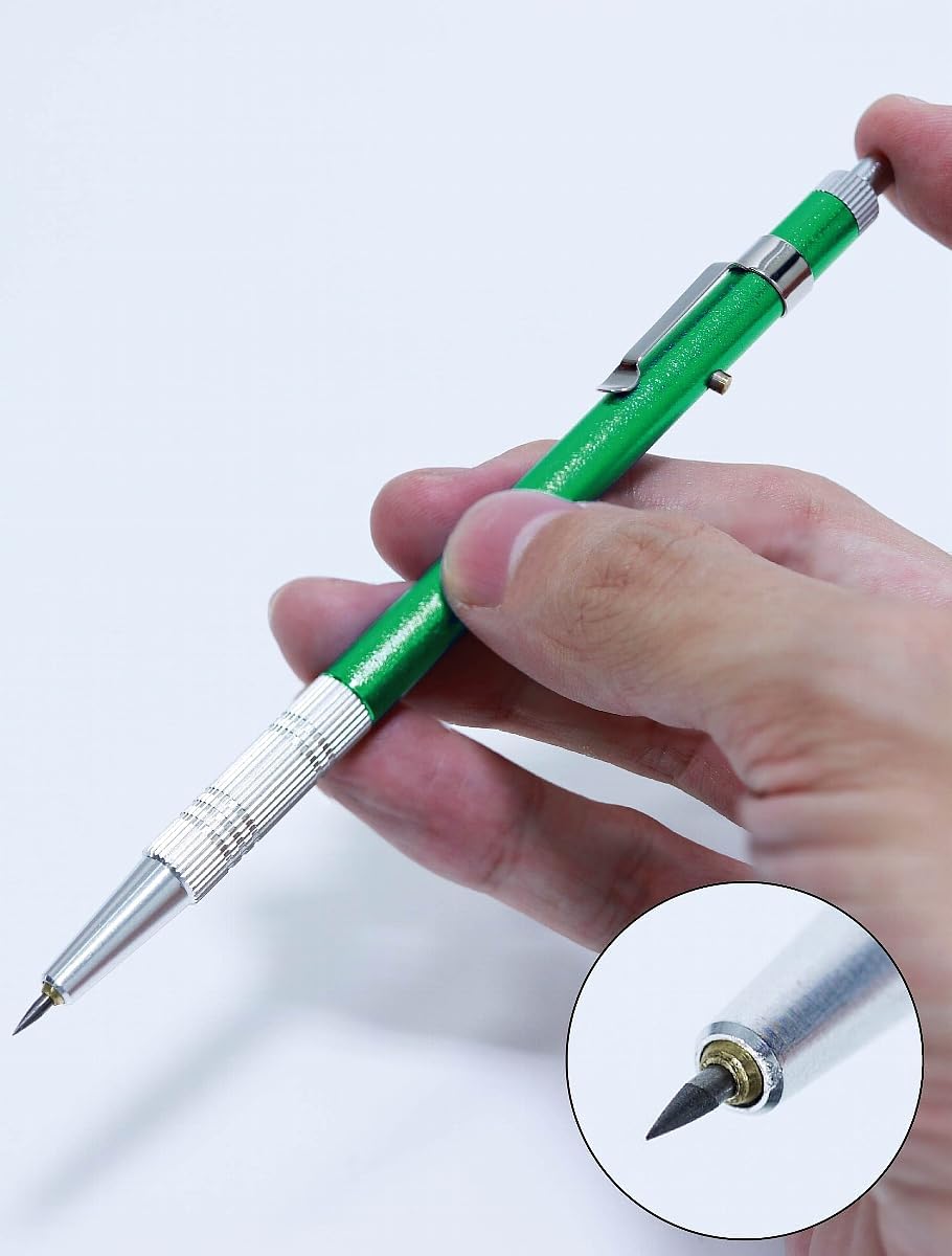 Detalle de ENGINEER TZ-13 ケガキペン 黒 針収納式・線幅0.3mm