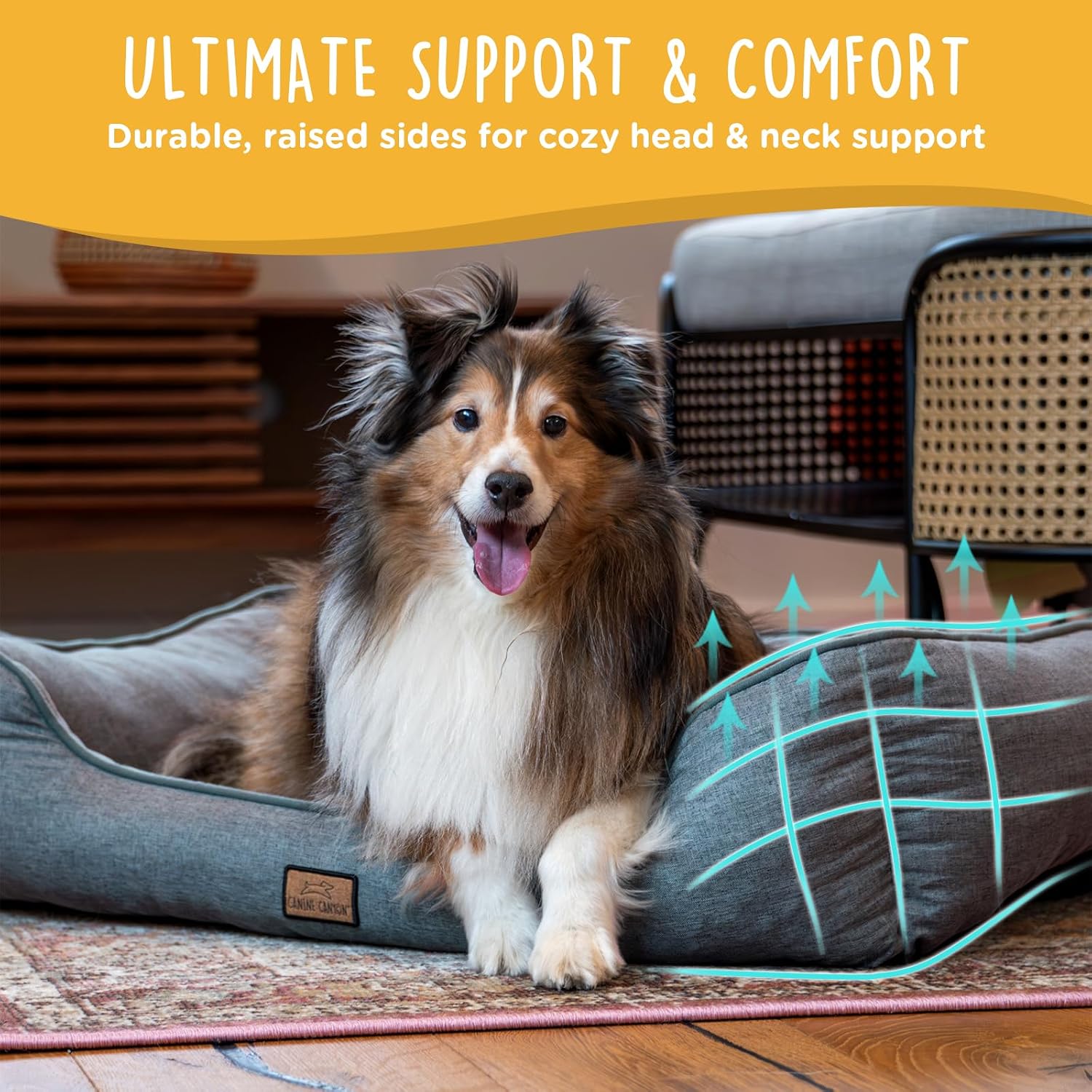 Thumbnail 1 de CANINE CANYON Dog Bed, 31.5-Inch