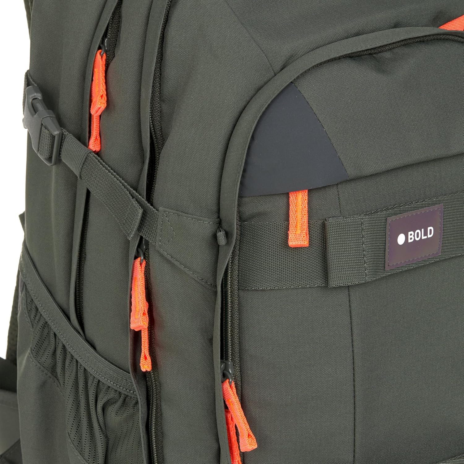 Detalle 2 de LÄSSIG Unisex Kinder Schulrucksack „BOLD Origin“ (Schulrucksack für Kinder, 30 l, ergonomisch)